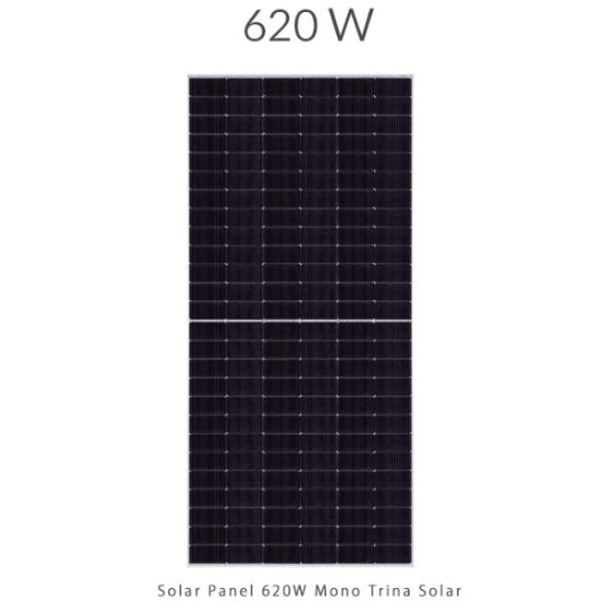 تصویر  پنل خورشیدی 620 وات مونو کریستال مدل بایفشیال N-Type برند JINKO SOLAR